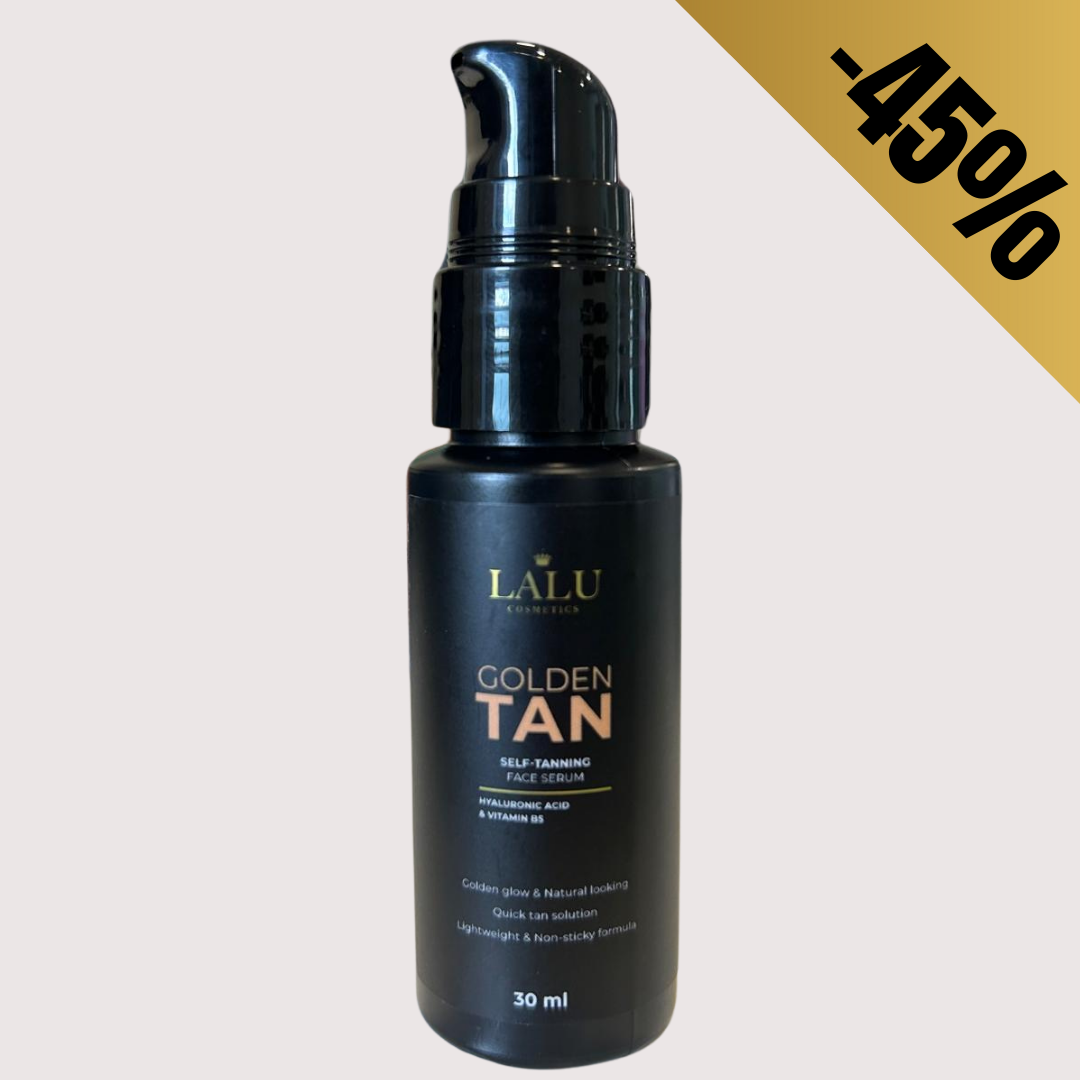 GoldenTan önbarnító arcszérum